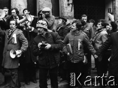 10.01.1981, Warszawa, Polska.
Złożenie wniosku o rejestrację NSZZ 