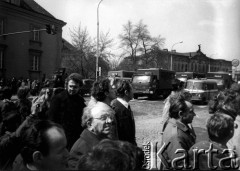 1.05.1982, Warszawa, Polska.
Stan wojenny - niezależna manifestacja 