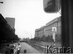 31.08.1982, Warszawa, Polska.
Manifestacje w drugą rocznicę podpisania porozumień sierpniowych.
Fot. NN, zbiory Ośrodka KARTA
