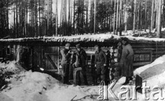 1914-1918, brak miejsca.
Komenda I Batalionu 6 pułku piechoty Legionów Polskich.
Fot. NN, zbiory Ośrodka KARTA, udostępniła Halina Jasińska
