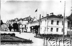 1941, Grodno, Białostocka obł., ZSRR.
Widok Placu Tyzenhauza.
Fot. NN, zbiory Ośrodka KARTA