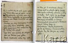 1940-1943, Warszawa, Generalne Gubernatorstwo.
Donos na członków rodziny Perlów nie noszących opasek z gwiazdą Dawida.
Fot. zbiory Ośrodka KARTA