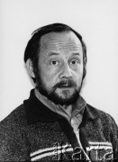 1981, Wrocław, Polska.
Henryk Hanusiak, działacz NSZZ 