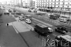 1.05.1985, Gdańsk, Polska.
Rozpędzanie przez ZOMO niezależnej manifestacji pierwszomajowej.
Fot. NN, zbiory Ośrodka KARTA
