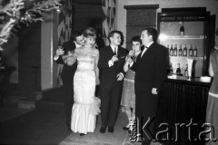 31.12.1966, Sopot, woj. gdańskie, Polska.
Bal sylwestrowy w hotelu 