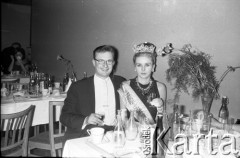 31.12.1966, Sopot, woj. gdańskie, Polska.
Bal sylwestrowy w hotelu 