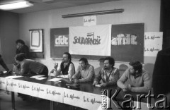 16.12.1981, Paryż, Francja.
Spotkanie założycielskie Komitetu Koordynacyjnego NSZZ 