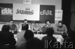 16.12.1981, Paryż, Francja.
Spotkanie założycielskie Komitetu Koordynacyjnego NSZZ 