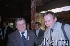 11.12.1988, Paryż, Francja.
Wizyta przewodniczącego NSZZ 