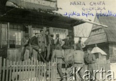 Styczeń 1939, Bukowina Tatrzańska, woj. krakowskie, Polska.
Kurs narciarski dla żołnierzy.
Fot. NN, zbiory Ośrodka KARTA, Pogotowie Archiwalne [PAF_012] , udostępnił Michał Zdrojewski