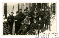 02.04.1940, Łotwa.
Internowani żołnierze Wojska Polskiego.
Fot.NN, zbiory Ośrodka KARTA, Pogotowie Archiwalne [PAF_012], album Bogdana Konopko udostępnił Michał Zdrojewski