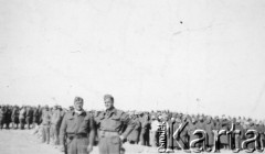 1941-1945, brak miejsca.
Obóz dla jeńców niemieckich. Na odwrocie podpis: 