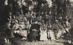 1926-1939, Białystok, Polska.
Koło Starszych Harcerzy 