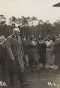 1926-1939, Białystok, Polska.
Prezydent Ignacy Mościcki z wizytą na obozie Koła Starszych Harcerzy 