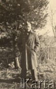 1945-1946, Niemcy.
 Mechanik Sylwester Patoka.
 Fot. NN, pieczątka na odwrocie: 