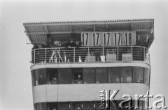 1962, Zakopane, woj. krakowskie, Polska.
Zawody narciarskie FIS.
Fot. Bogdan Łopieński, zbiory Ośrodka KARTA