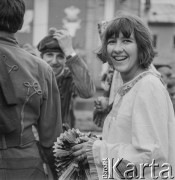 1968, Żywiec, woj. krakowskie, Polska.
Obchody 700-lecia Żywca i uroczystość z okazji oddania do użytku po remoncie gmachu szkoły PKS.
Fot. Bogdan Łopieński, zbiory Ośrodka KARTA