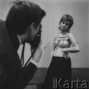 Lata 60., Łódź, woj. łódzkie, Polska.
Państwowa Wyższa Szkoła Sztuk Plastycznych.
Fot. Bogdan Łopieński, zbiory Ośrodka KARTA