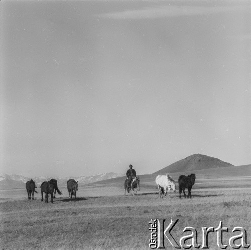 1969, Mongolia.
Pustynia Gobi.
Fot. Bogdan Łopieński, zbiory Ośrodka KARTA