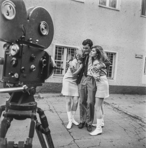 1966, brak miejsca.
Operator filmowy Sławomir Idziak.
Fot. Bogdan Łopieński, zbiory Ośrodka KARTA