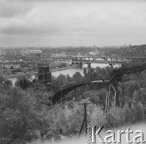 1965, Moskwa, ZSRR.
Panorama miasta.
Fot. Bogdan Łopieński, zbiory Ośrodka KARTA