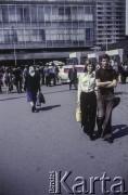 Lata 70., Warszawa, Polska.
Ściana Wschodnia - Pasaż Śródmiejski.
Fot. Bogdan Łopieński, zbiory Ośrodka KARTA