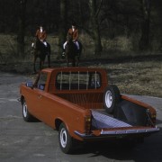 Lata 70.-80., Polska.
Fotografia reklamowa Polskiego Fiata 125p w wersji Pick-up.
Fot. Bogdan Łopieński, zbiory Ośrodka KARTA