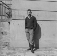 Brak daty, Polska.
Dziennikarz Wojciech Dymitrow.
Fot. Bogdan Łopieński, zbiory Ośrodka KARTA
