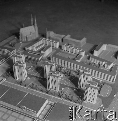 Lata 70., brak miejsca.
Miastoprojekt.
Fot. Bogdan Łopieński, zbiory Ośrodka KARTA