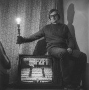 9.01.1978, Warszawa, Polska.
Bogdan Łopieński podczas transmisji II Krajowej Transmisji PZPR.
Fot. NN, zbiory Ośrodka KARTA