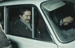16.12.1980, Gdańsk, woj. gdańskie, Polska.
Lech Wałęsa w dniu odsłonięcia Pomnika Poległych Stoczniowców 1970.
Fot. Bogdan Łopieński, zbiory Ośrodka KARTA