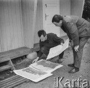 28.08-17.09.1965, Osieki, Polska.
III Plener Koszaliński. Międzynarodowe Spotkanie Artystów i Teoretyków Sztuki.
Fot. Bogdan Łopieński, zbiory Ośrodka KARTA