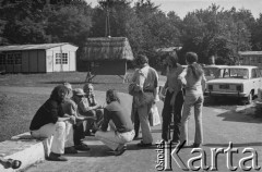 28.08-17.09.1965, Osieki, Polska.
III Plener Koszaliński. Międzynarodowe Spotkanie Artystów i Teoretyków Sztuki.
Fot. Bogdan Łopieński, zbiory Ośrodka KARTA