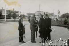 14.06.1939, Stalowa Wola, Polska.
Centralny Okręg Przemysłowy. Uroczyste otwarcie huty w Stalowej Woli z udziałem prezydenta Ignacego Mościckiego i wicepremiera Eugeniusza Kwiatkowskiego.
Fot. zbiory Ośrodka KARTA, Pogotowie Archiwalne [PA_028], przekazał Michał Nieronow  
