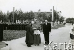 14.06.1939, Stalowa Wola, Polska.
Centralny Okręg Przemysłowy. Uroczyste otwarcie huty w Stalowej Woli z udziałem prezydenta Ignacego Mościckiego i wicepremiera Eugeniusza Kwiatkowskiego.
Fot. zbiory Ośrodka KARTA, Pogotowie Archiwalne [PA_028], przekazał Michał Nieronow  

