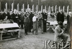 14.06.1939, Stalowa Wola, Polska.
Centralny Okręg Przemysłowy. Uroczyste otwarcie huty w Stalowej Woli z udziałem prezydenta Ignacego Mościckiego i wicepremiera Eugeniusza Kwiatkowskiego.
Fot. zbiory Ośrodka KARTA, Pogotowie Archiwalne [PA_028], przekazał Michał Nieronow  

