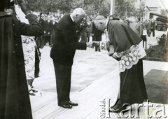 14.06.1939, Stalowa Wola, Polska.
Centralny Okręg Przemysłowy. Uroczyste otwarcie huty w Stalowej Woli z udziałem prezydenta Ignacego Mościckiego i wicepremiera Eugeniusza Kwiatkowskiego.
Fot. zbiory Ośrodka KARTA, Pogotowie Archiwalne [PA_028], przekazał Michał Nieronow  

