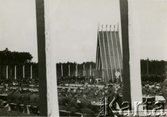 14.06.1939, Stalowa Wola, Polska.
Centralny Okręg Przemysłowy. Uroczyste otwarcie huty w Stalowej Woli z udziałem prezydenta Ignacego Mościckiego i wicepremiera Eugeniusza Kwiatkowskiego.
Fot. zbiory Ośrodka KARTA, Pogotowie Archiwalne [PA_028], przekazał Michał Nieronow  

