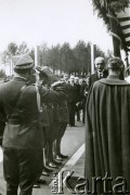 14.06.1939, Stalowa Wola, Polska.
Centralny Okręg Przemysłowy. Uroczyste otwarcie huty w Stalowej Woli z udziałem prezydenta Ignacego Mościckiego i wicepremiera Eugeniusza Kwiatkowskiego.
Fot. zbiory Ośrodka KARTA, Pogotowie Archiwalne [PA_028], przekazał Michał Nieronow  

