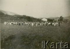 04.09.1945, Volpriehausen, III Rzesza Niemiecka.
Polski obóz przesiedleńczy. Obchody dnia 
