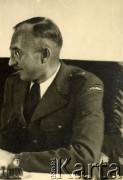 Lata 40., brak miejsca.
Podporucznik Edmund Wojciechowski. 
Fot. zbiory Ośrodka KARTA, Pogotowie Archiwalne [PA_024], przekazali Dorota i Tomasz Wojciechowscy