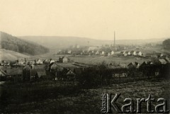 1945, III Rzesza Niemiecka.
Panorama miasteczka.
Fot. zbiory Ośrodka KARTA, Pogotowie Archiwalne [PA_024], przekazali Dorota i Tomasz Wojciechowscy