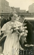 Brak daty, brak miejsca.
Panna młoda. 
Fot. zbiory Ośrodka KARTA, Pogotowie Archiwalne [PA_024], przekazali Dorota i Tomasz Wojciechowscy