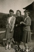 1945, Volpriehausen, III Rzesza Niemiecka. 
Polski obóz przesiedleńczy. Mieszkanki obozu.  
Fot. zbiory Ośrodka KARTA, Pogotowie Archiwalne [PA_024], przekazali Dorota i Tomasz Wojciechowscy