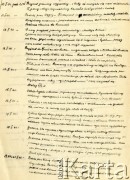 17.05.1942, Dorsten, III Rzesza Niemiecka.
Obóz jeniecki oficerów Wojska Polskiego. Sprawozdanie z przekazania internowanych w Rumuni żołnierzy władzom niemieckim w 1941 r. Strona druga. 
Fot. zbiory Ośrodka KARTA, Pogotowie Archiwalne [PA_024], przekazali Dorota i Tomasz Wojciechowscy