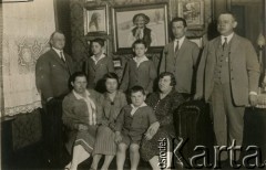 12.06.1928, Poznań, Polska.
Rodzina Glaserów.
Fot. zbiory Ośrodka KARTA, Pogotowie Archiwalne [PA_06], udostępnił Mirosław Glaser