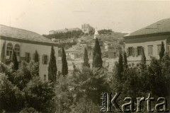 Styczeń 1944, Nazaret, Palestyna.
Widok miasta.
Fot. NN, zbiory Ośrodka KARTA, Pogotowie Archiwalne [PA_033], przekazał Piotr Balcer