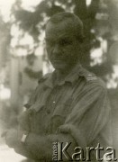 Październik 1943, Jaffa, Palestyna.
2 Korpus Polski. Na zdjęciu major Krajewski. 
Fot. NN, zbiory Ośrodka KARTA, Pogotowie Archiwalne [PA_033], udostępnił Piotr Balcer