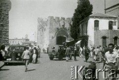 1944, Jerozolima, Palestyna.
2 Korpus Polski. Zdjęcie ulicy zrobione przez żołnierza.
Fot. NN, zbiory Ośrodka KARTA, Pogotowie Archiwalne [PA_033], przekazał Piotr Balcer