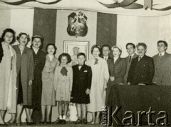 Sierpień 1956, Lincoln, Wielka Brytania.
Środowisko Polonii brytyjskiej. Akademia 